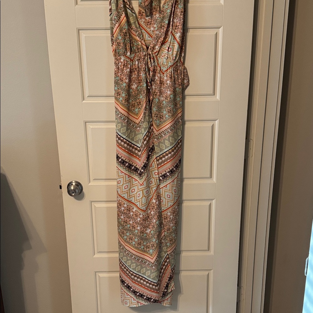 Elan Multicolor Backless Dress